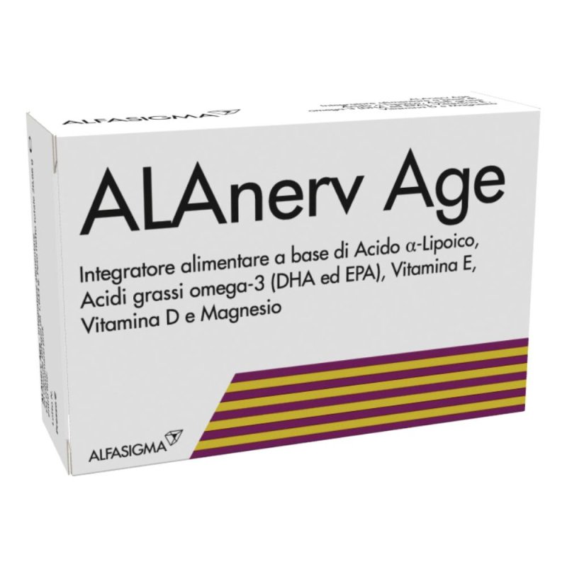 Alfasigma Alanerv Age Integratore Alimentare 20 Capsule Alfasigma Alanerv Age Integratore Alimentare 20 Capsule