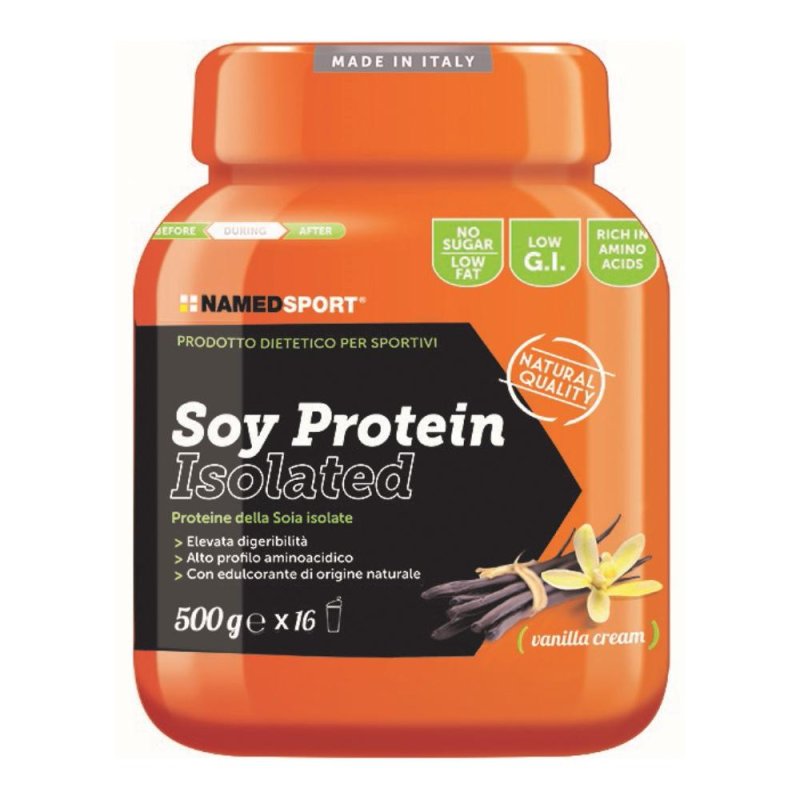 Soy Protein Isolate Vanilla 500 grammi – Proteine di Soia Isolate in Polvere Gusto Vaniglia Soy Protein Isolate Vanilla 500 grammi – Proteine di Soia Isolate in Polvere Gusto Vaniglia