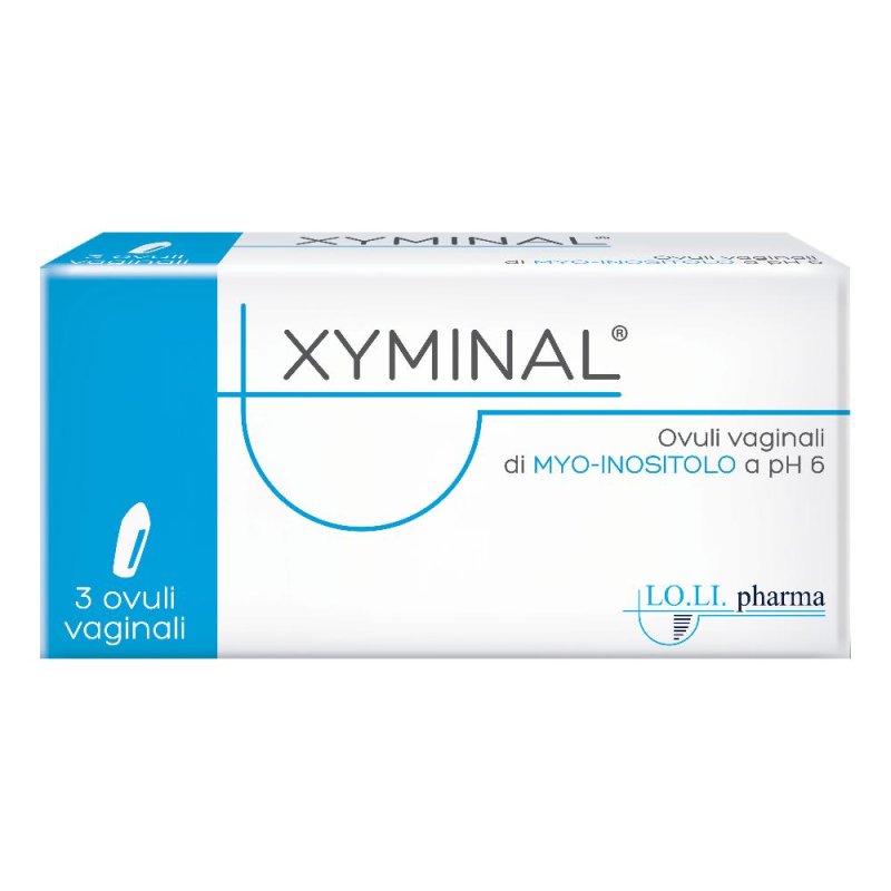 Xyminal Dispositivo Medico 3 Ovuli Vaginali