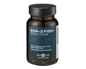Bios Line  Colesterolo Principium EPA-3 Fish Integratore 90 Capsule