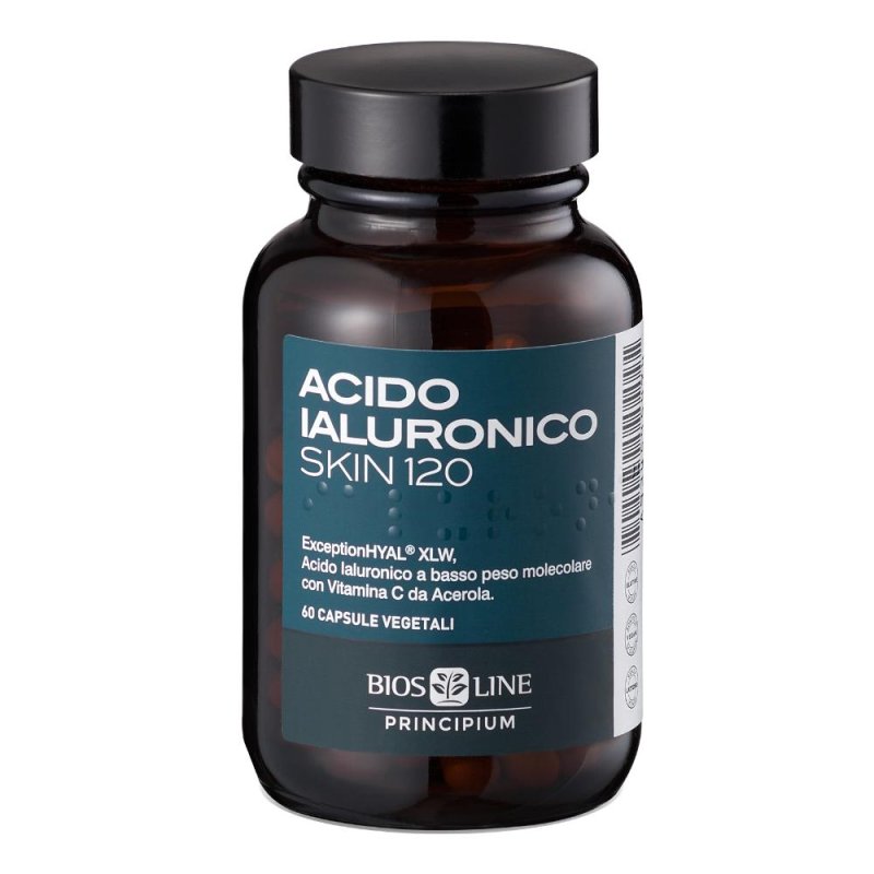 Bios Line  Pelle Luminosa Principium Acido Ialuronico 120 Skin 60 Capsule