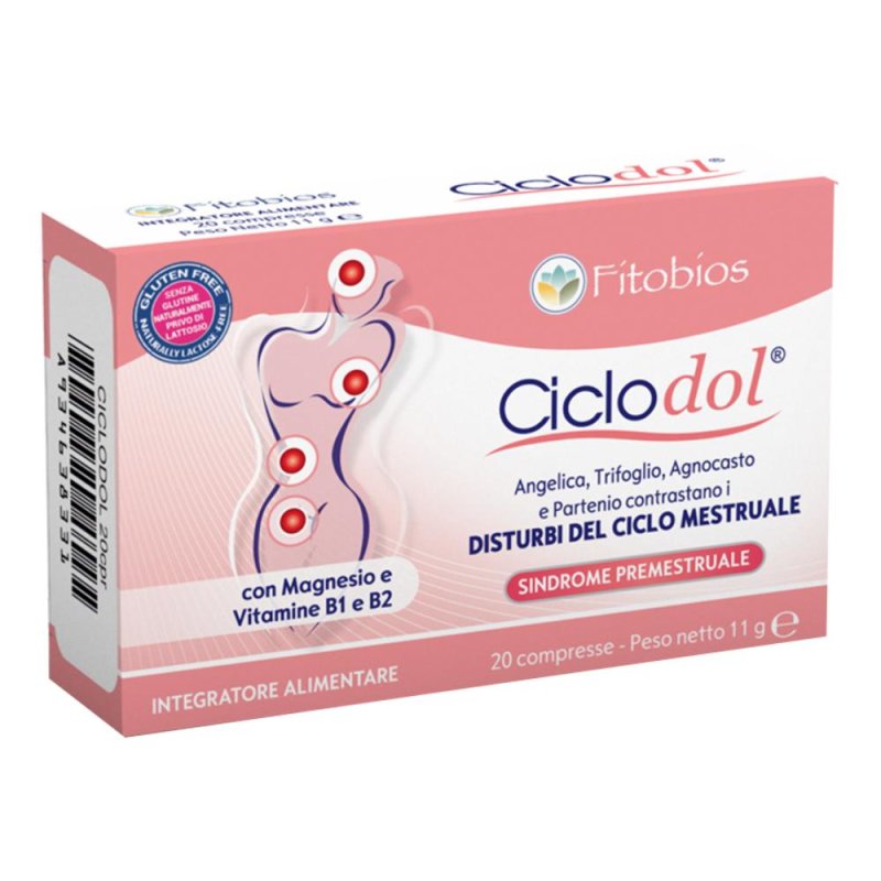 Fitobios Ciclodol Integratore Alimentare 20 Compresse Fitobios Ciclodol Integratore Alimentare 20 Compresse