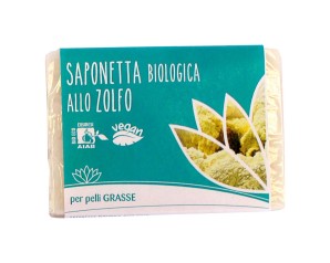 Fior Di Loto Saponetta Biologica Allo Zolfo Per Pelli Grasse 100g