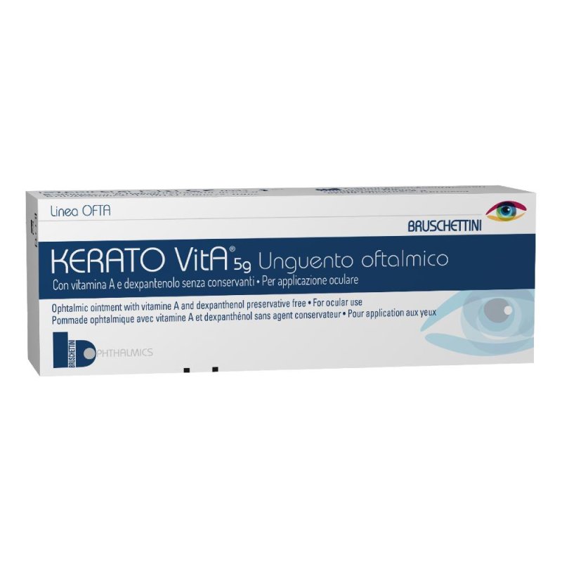 Bruschettini Unguento Oftalmico Kerato Vita 5 G