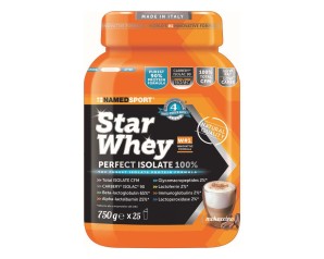 Namedsport Star Whey Isolate Mokaccino Cream integratore di proteine 750 g