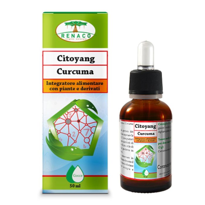 Citoyang Curcuma gocce 50 ml integratore con curcuma per articolazioni e fegato Citoyang Curcuma gocce 50 ml integratore con curcuma per articolazioni e fegato
