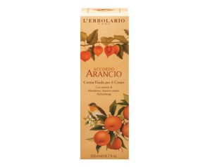 L'Erbolario Accordo Arancio Crema Fluida Corpo 200 ml