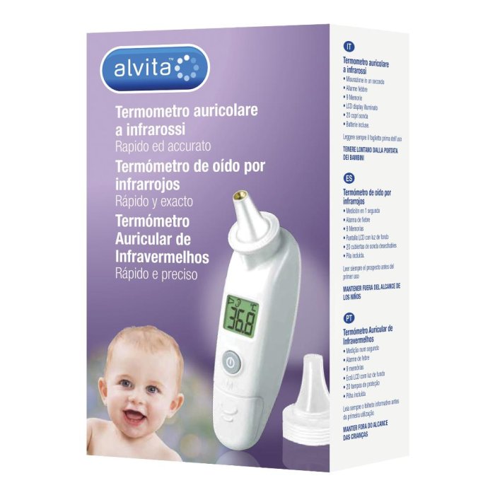 ALVITA TERMOMETRO AURIC IR ALVITA TERMOMETRO AURIC IR