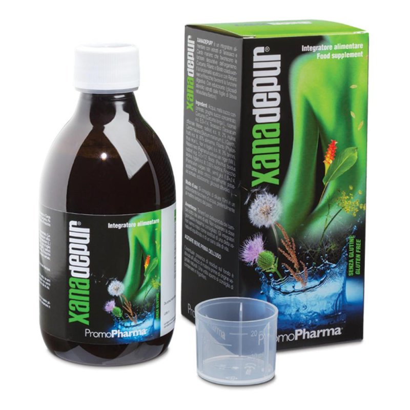 PromoPharma Xanadepur Integratore Alimentare Depurativo 300 ml PromoPharma Xanadepur Integratore Alimentare Depurativo 300 ml