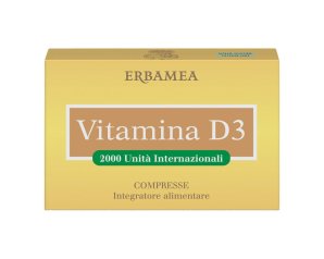 Erbamea Vitamina D3 Integratore Alimentare, 90 Compresse