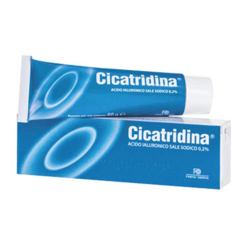 Cicatridina Pomata Acido Ialuronico Sale Sodico 2%, 60g
