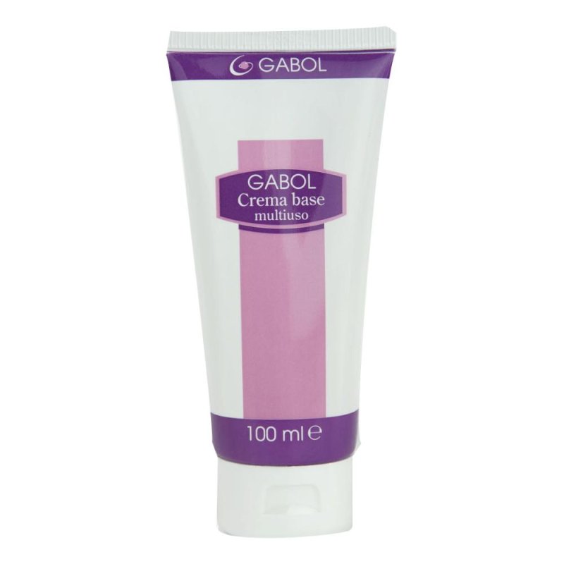 Gabol crema base multiuso 100 ml crema base idratante per viso e corpo Gabol crema base multiuso 100 ml crema base idratante per viso e corpo