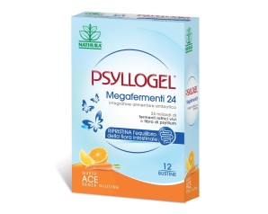 Psyllogel Megafermenti 24 Gusto ACE Integratore Alimentare 12 bustine