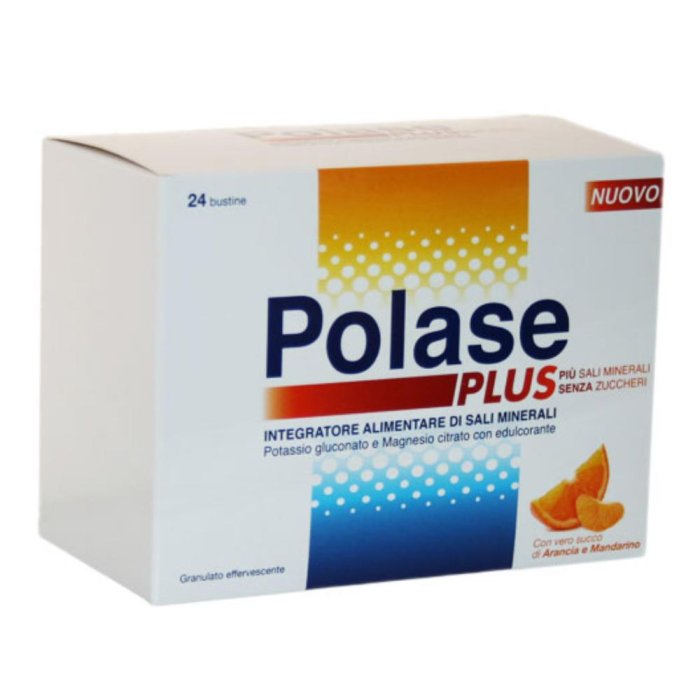 Polase Sali Minerali Plus Integratore Senza Zucchero 24 Bustine Arancia Polase Sali Minerali Plus Integratore Senza Zucchero 24 Bustine Arancia