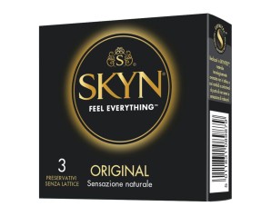 Perfetti Van Melle Italia Profilattico Ansell Akuel Skin Original 3 Pezzi