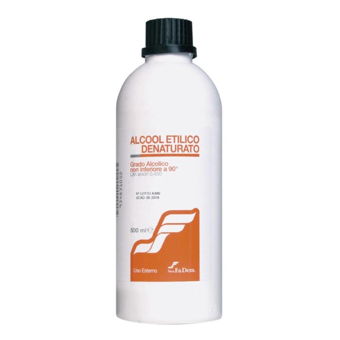 New. Fa.Dem. - Alcool Denaturato Confezione 500 Ml New. Fa.Dem. - Alcool Denaturato Confezione 500 Ml