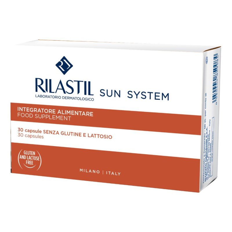 Rilastil Sun System Integratore Alimentare - 30 Compresse: Protezione Solare dall'interno Rilastil Sun System Integratore Alimentare - 30 Compresse: Protezione Solare dall'interno