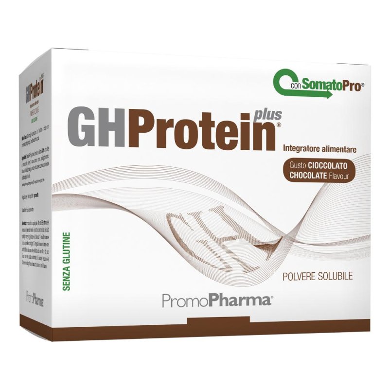 Promopharma Gh Protein Plus Cacao 20 Bustine Promopharma Gh Protein Plus Cacao 20 Bustine