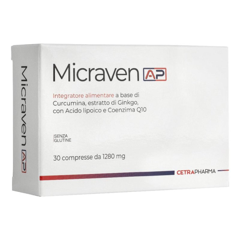 Micraven AP 30 compresse – integratore per microcircolo venoso e gambe pesanti Micraven AP 30 compresse – integratore per microcircolo venoso e gambe pesanti