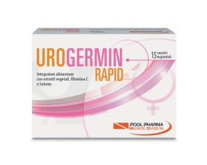 PoolPharma  Apparato Urinario Urogermin Rapid Integratore 15 Capsule