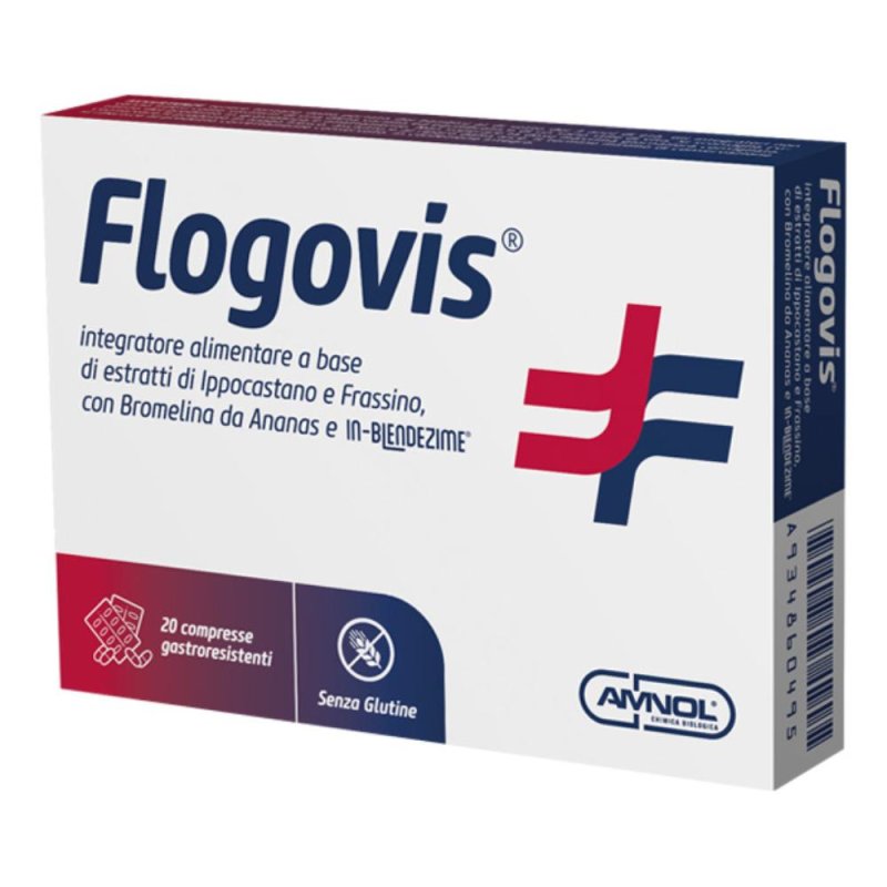 Amnol Chimica Biologica Flogovis 20 Compresse 800 Mg Amnol Chimica Biologica Flogovis 20 Compresse 800 Mg