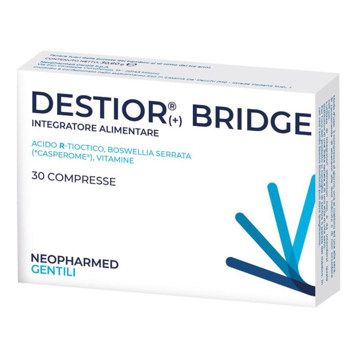 Destior Bridge 30 Compresse Integratore Antiossidante Destior Bridge 30 Compresse Integratore Antiossidante
