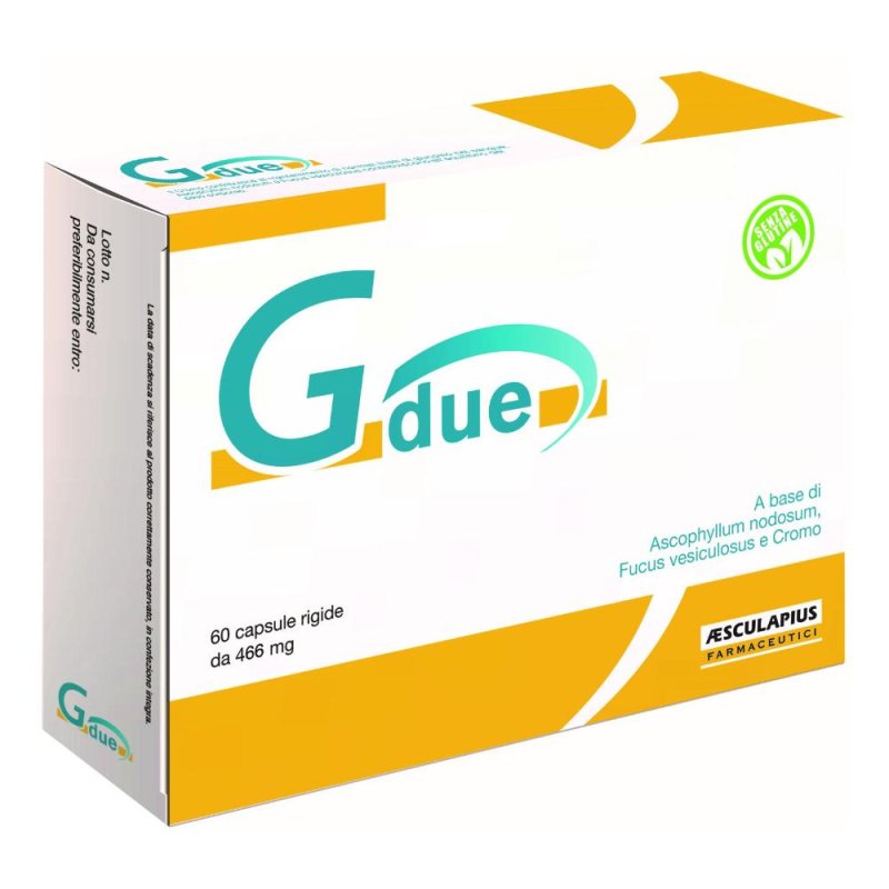 Aesculapius Farmaceutici Gdue Integratore Alimentare 60 Capsule Aesculapius Farmaceutici Gdue Integratore Alimentare 60 Capsule
