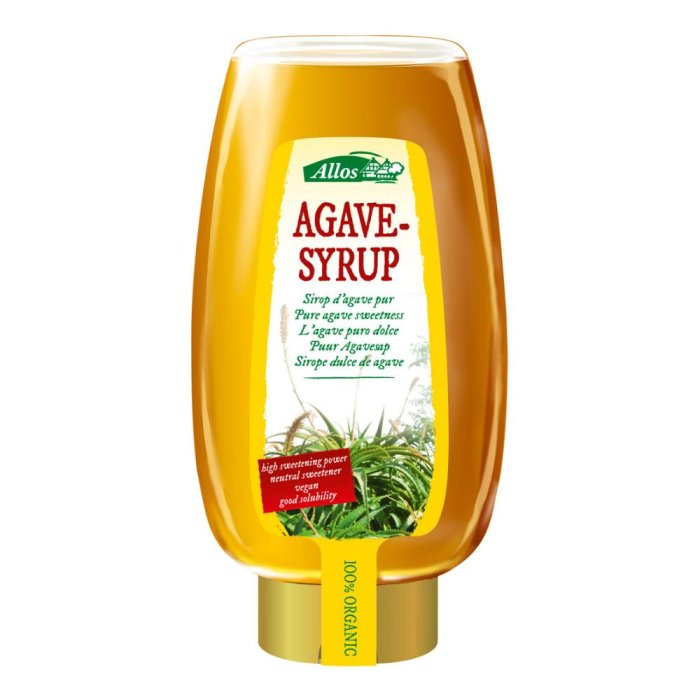 ALLOS SUCCO D'AGAVE C/DOS500ML ALLOS SUCCO D'AGAVE C/DOS500ML