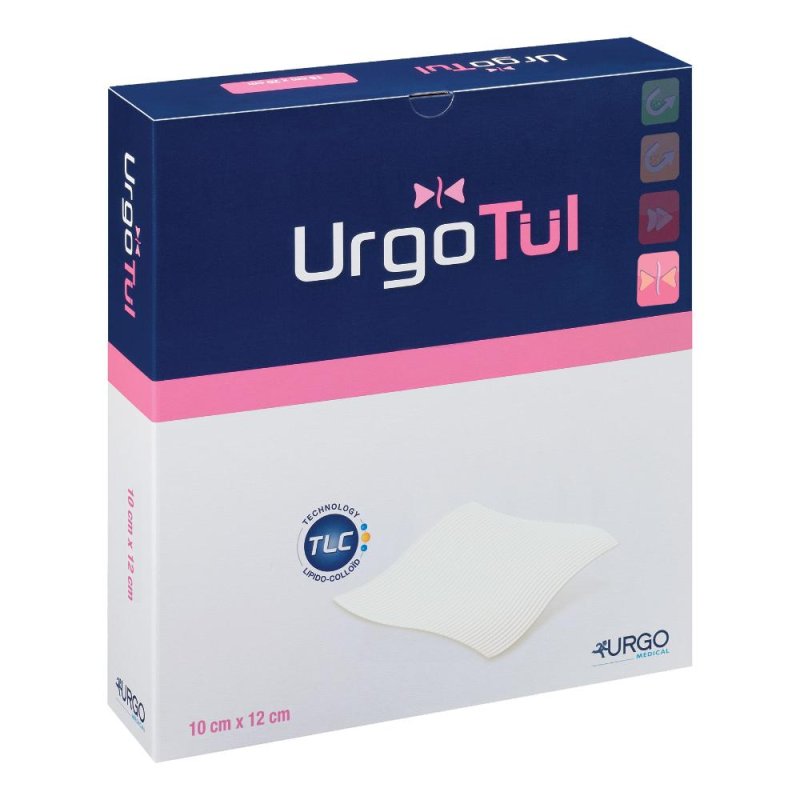 Urgo Medical Italia Medicazione Sterile Urgotul Ag/silver 10x12 Cm 5 Pezzi Urgo Medical Italia Medicazione Sterile Urgotul Ag/silver 10x12 Cm 5 Pezzi