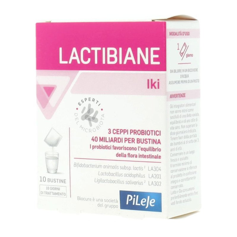 Biocure Lactibiane Iki 10 Bustine Biocure Lactibiane Iki 10 Bustine