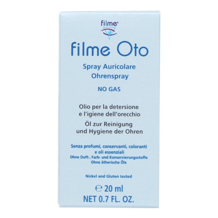 Hulka Filme Oto Spray Auricolare No Gas 20 ml Hulka Filme Oto Spray Auricolare No Gas 20 ml
