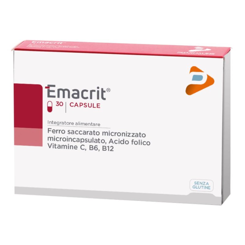 Emacrit Integratore Alimentare 30 Capsule Emacrit Integratore Alimentare 30 Capsule