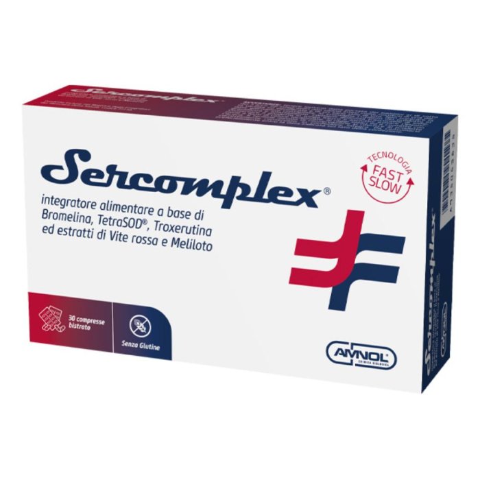 Amnol Chimica Biologica Sercomplex 30 Compresse Bistrato