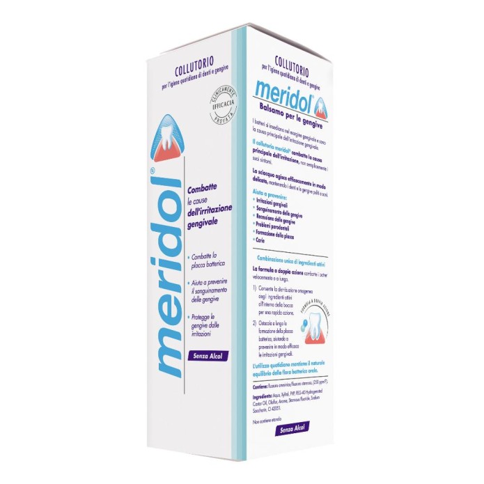 Meridol Collutorio Antiplacca Contro Le Irritazioni Gengivali 400 ml