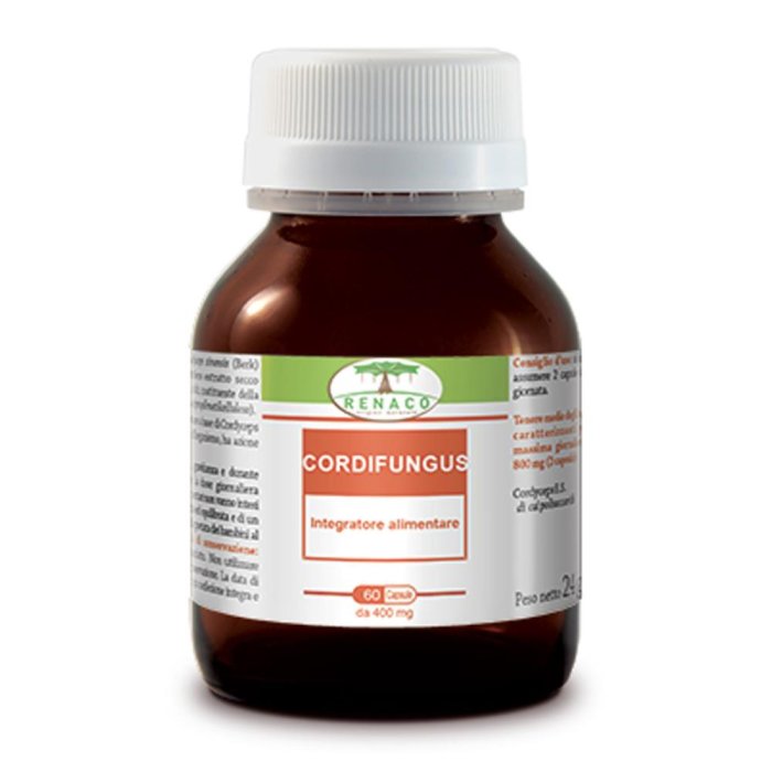 Cordifungus 60 capsule integratore con cordyceps e funghi medicinali Cordifungus 60 capsule integratore con cordyceps e funghi medicinali