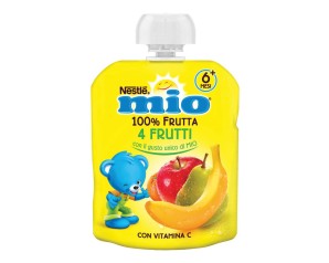 Mio Pouch 4 Frutti 90 ml - purea di frutta mista in pouch per bambini