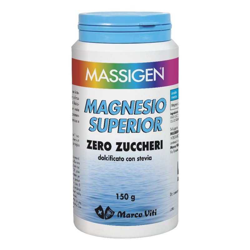 Marco Viti Massigen Magnesio Superior Zero Zuccheri 150 grammi Marco Viti Massigen Magnesio Superior Zero Zuccheri 150 grammi
