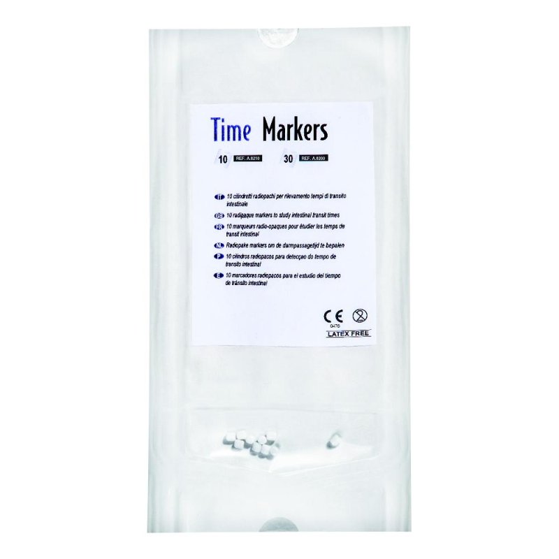 Time-Markers marcatori radiopachi 10 cilindretti marcatori Time-Markers marcatori radiopachi 10 cilindretti marcatori