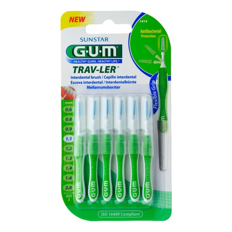 Gum Trav-Ler 1,1mm Scovolino Portatile Promo Gum Trav-Ler 1,1mm Scovolino Portatile Promo