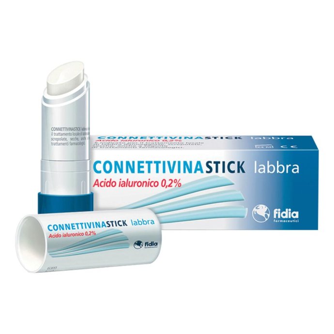 Connettivina Stick Labbra con Acido Ialuronico allo 0.2% Fidia 3 g Connettivina Stick Labbra con Acido Ialuronico allo 0.2% Fidia 3 g