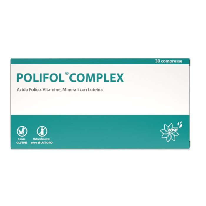 Polifol Complex Integratore di Acido Folico e Vitamine del Gruppo B 30 Compresse Polifol Complex Integratore di Acido Folico e Vitamine del Gruppo B 30 Compresse