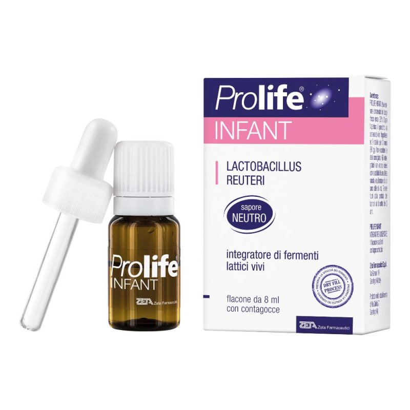 Prolife Infant Reuteri Integratore Alimentare Bambini Fermenti Lattici 8 ml Prolife Infant Reuteri Integratore Alimentare Bambini Fermenti Lattici 8 ml