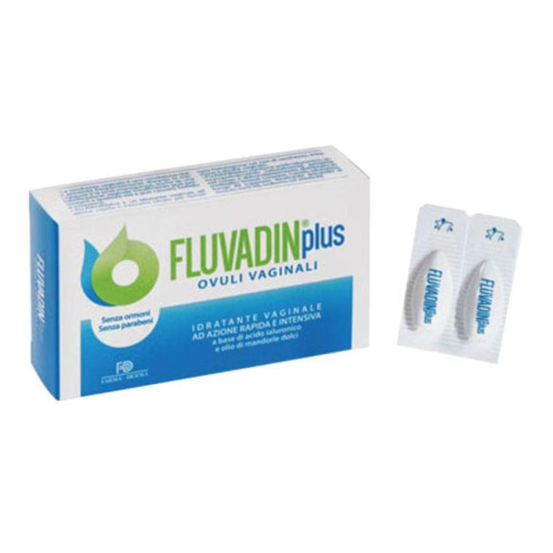FluVadin plus - Ovuli Vaginali Idratanti Rapidi ed Intensivi 10 pezzi FluVadin plus - Ovuli Vaginali Idratanti Rapidi ed Intensivi 10 pezzi