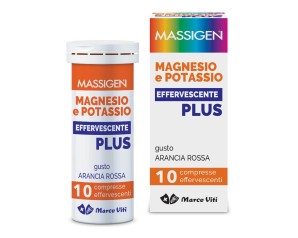 Massigen Magnesio Potassio Forte Integratore Alimentare 10 Compresse