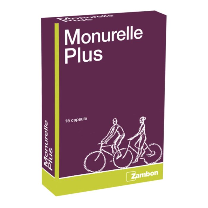 Monurelle Plus Integratore Alimentare Zambon  Vie Urinarie 15 Capsule