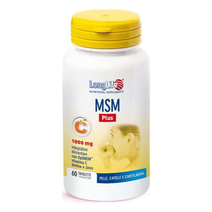 Longlife Msm Plus Pelle Capelli e Cartilagine 60 Tavolette
