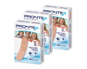 Safety Cerotto Prontex Skin Strips Formato Medio Astuccio 20 Pezzi