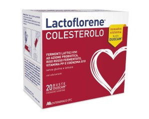 Montefarmaco Otc Lactoflorene Colesterolo Integratore Alimentare 20 Bustine