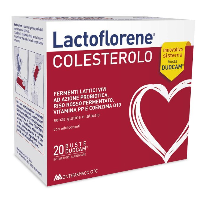 Montefarmaco Otc Lactoflorene Colesterolo Integratore Alimentare 20 Bustine Montefarmaco Otc Lactoflorene Colesterolo Integratore Alimentare 20 Bustine