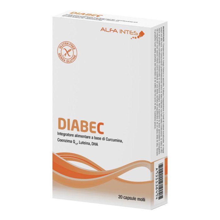 Alfa Intes (ind.ter.splendore) Diabec 20 Capsule Molli Alfa Intes (ind.ter.splendore) Diabec 20 Capsule Molli